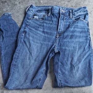 American Eagle Luxe Stretch Blue Jeans Size Women's Medium